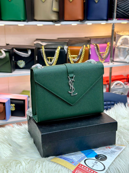 Saint Laurent Flap Cowhide Bag