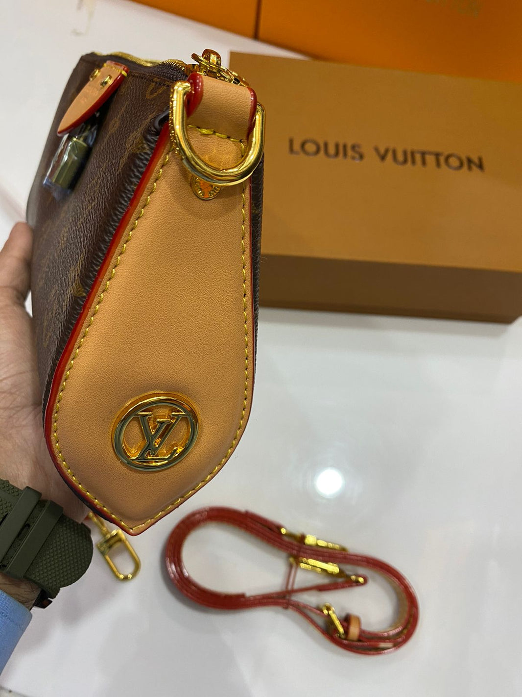 Louis Vuitton Flower Print Crossbody