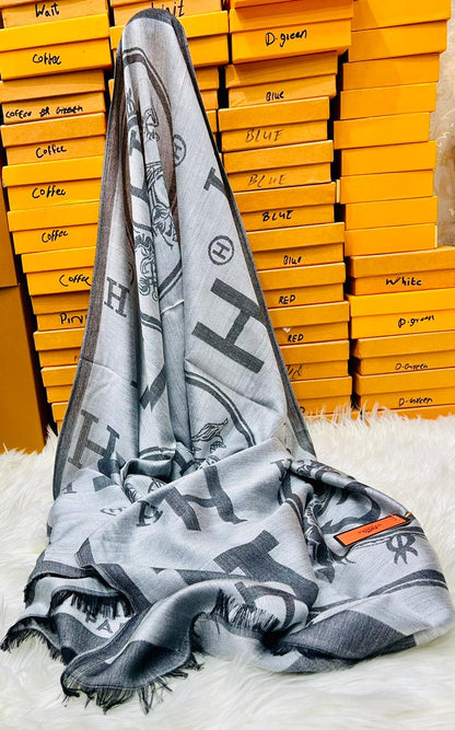 Hermes Pashmina #057 Shawls