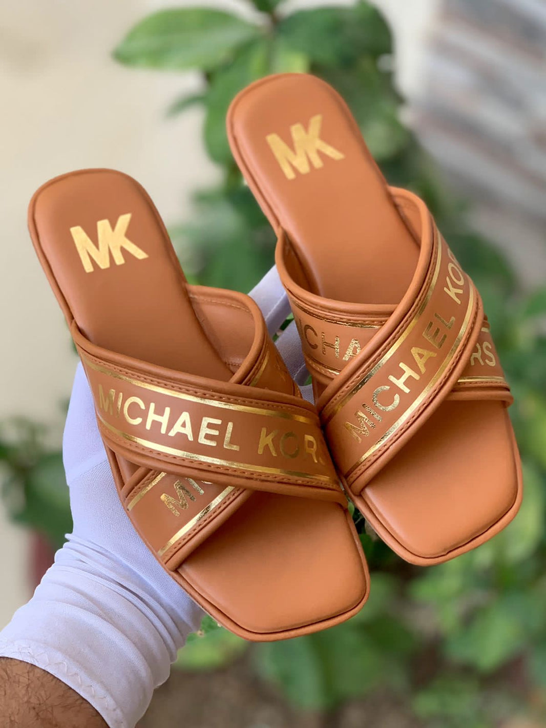 Michael Kors Cross Sandals