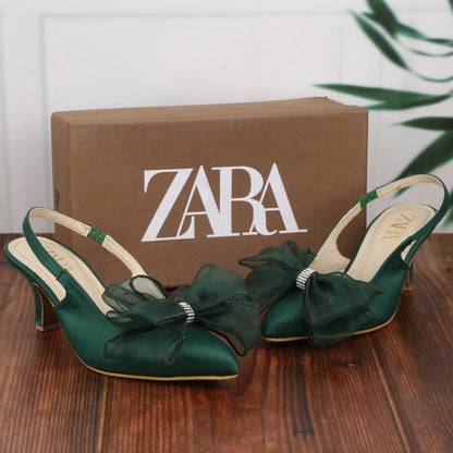 Zara Bow Verna Heels