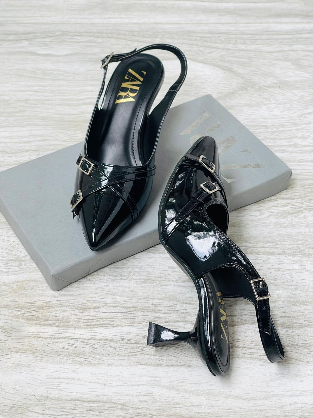 Zara Palette Heels