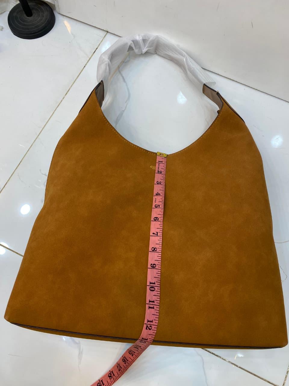 Coach Brooklyn 28 Suede Shoulder Bag