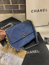 Premium Quality Chanel'19  Denim  Quilted Flap Bag