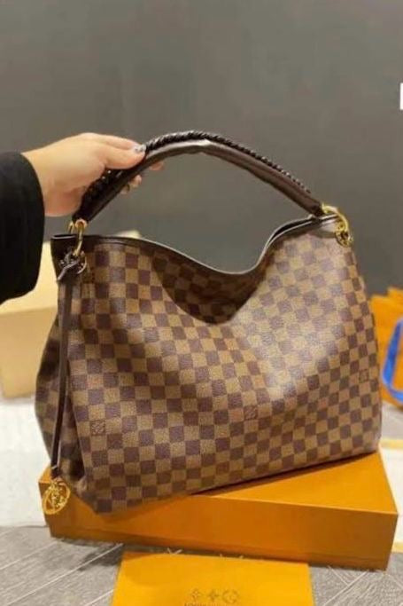 Louis Vuitton Knitted Handle Tote Bag
