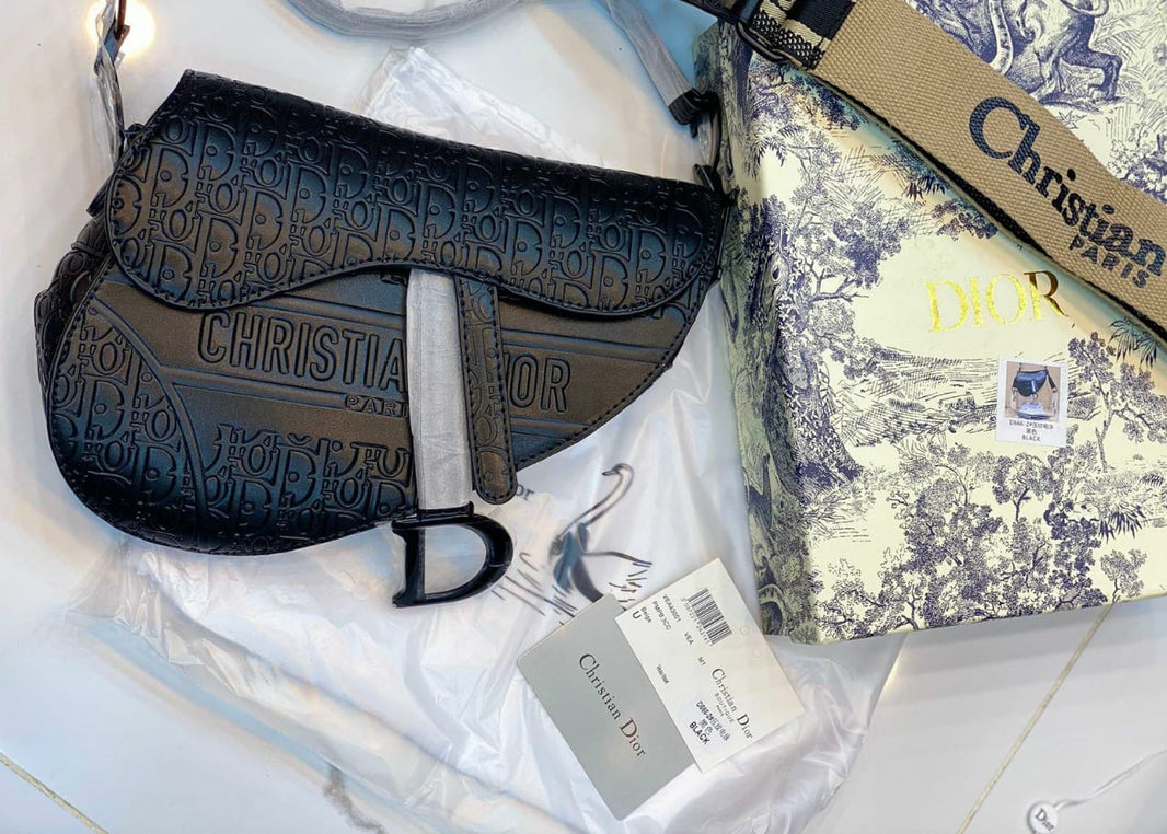 Dior Saddle Signature Bag