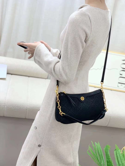 T Monogram Jacquard Studio Bag