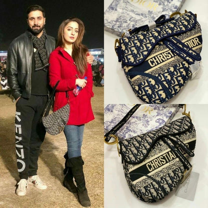 Dior Saddle Signature Bag