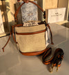 Zara Canvas Bucket Bag