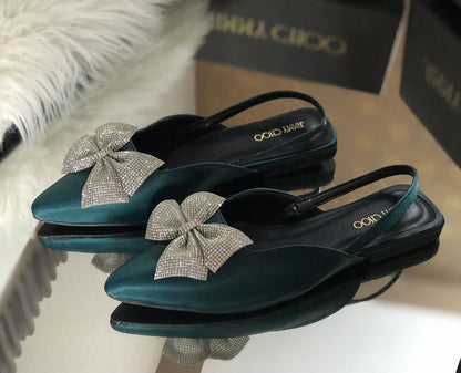 Zara Bow Sillica Pumps