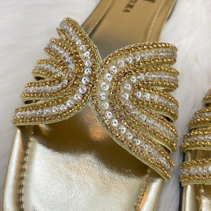 Aquazarra Embroided Sandals