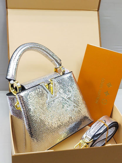 Louis Vuitton Snake Alma Handbag