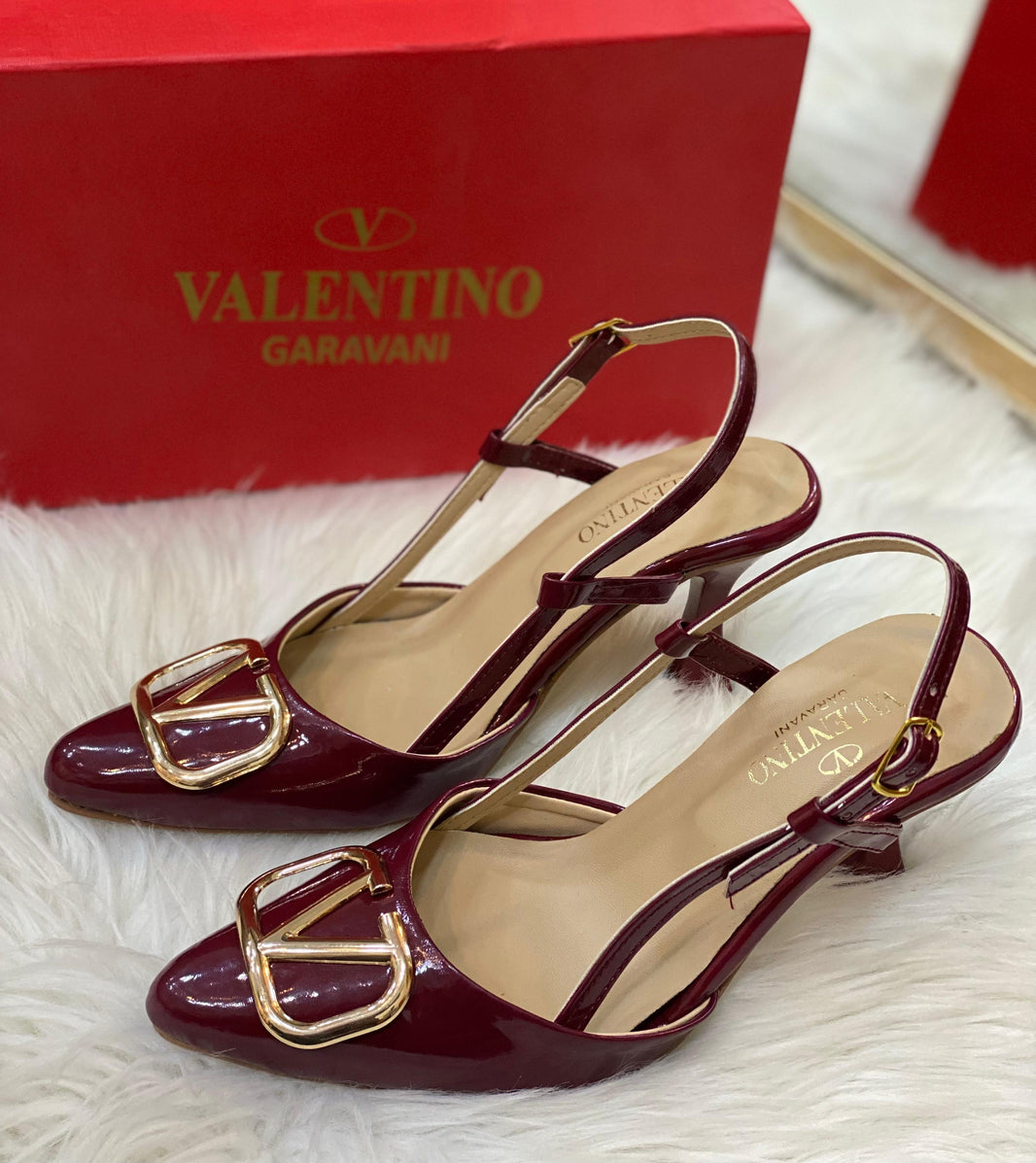 Valentino Patent Signature Heels