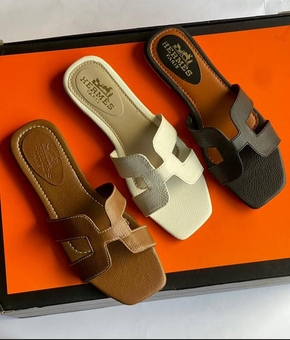 Hermes Cowhide Crafted Sandals