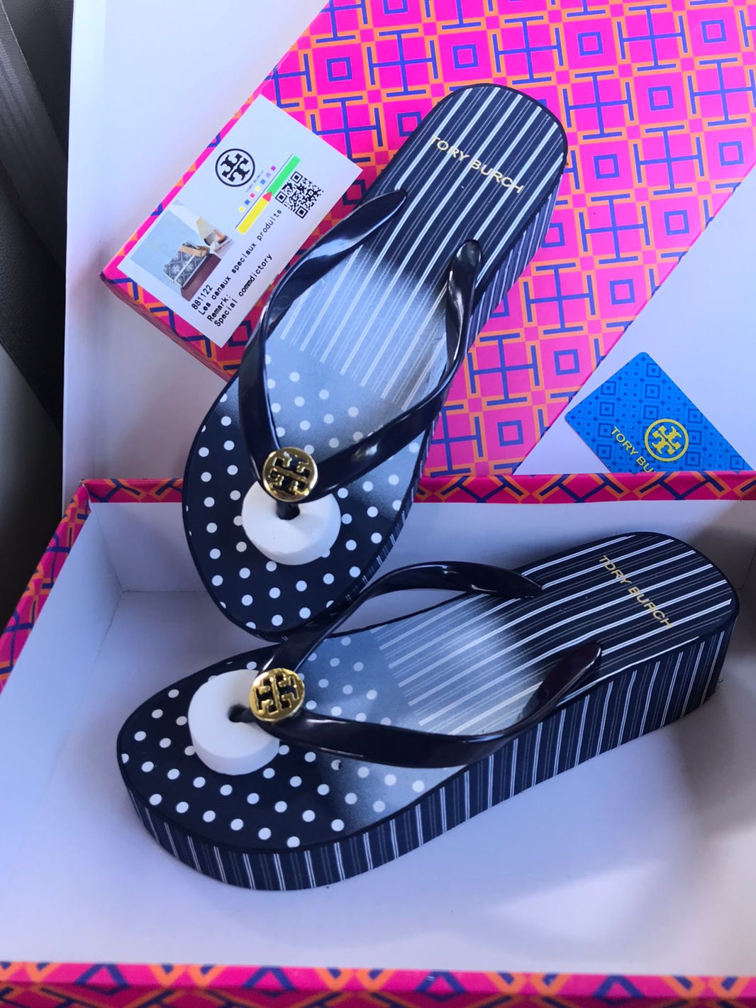 Tory Burch Polka Wedges
