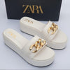 Zara Chain Wedges