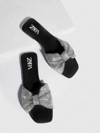 Zara Bow Mash Sandals