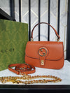 Gucci Small Top Handle Leather Bag