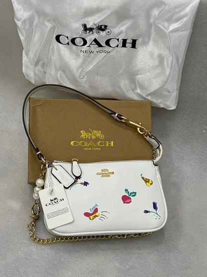 Coach Mm Pearl Strap Shoulder Bag
