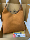Coach Brooklyn 28 Suede Shoulder Bag