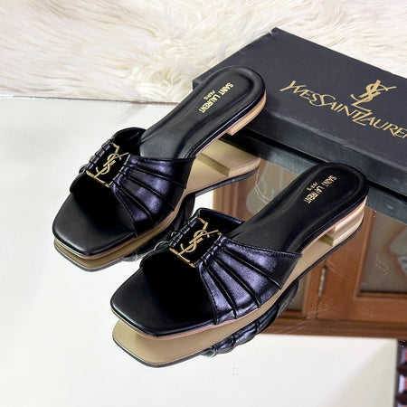Ysl Logue Flat slippers