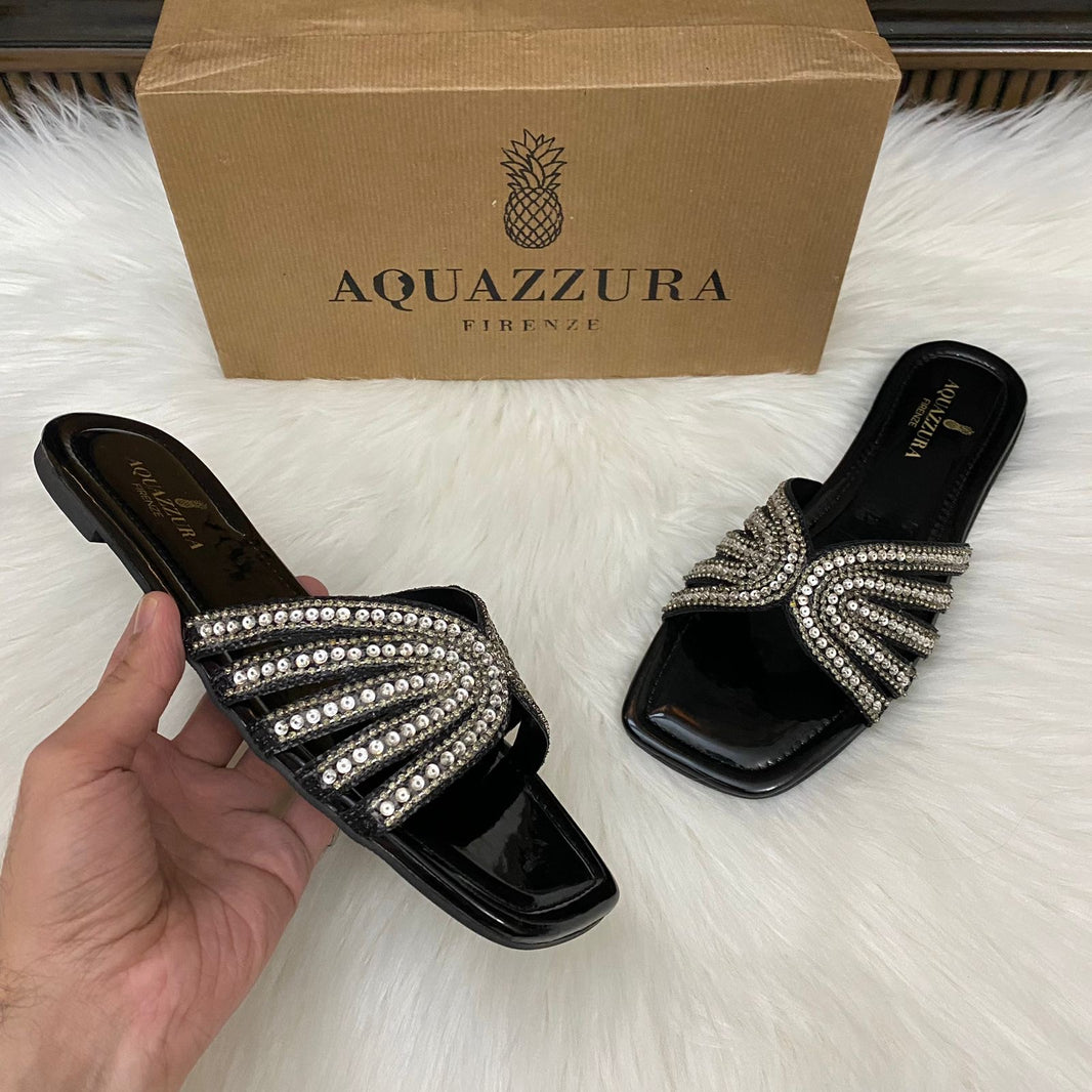Aquazarra Embroided Sandals