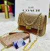 Coach Sia Shoulder Bag Wallet