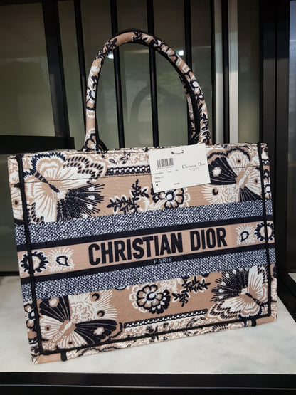 Dior Large Book Tote Solids Multi
