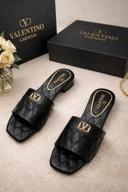 Valentino Quilted Sandals
