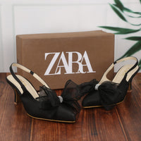 Zara Bow Verna Heels