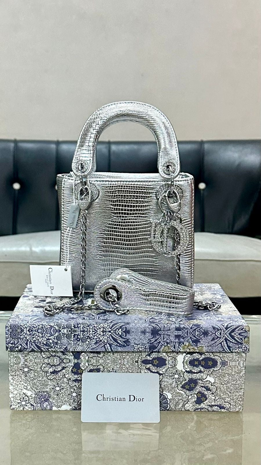 Dior Mini Patent Crossbody