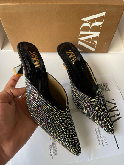 Zara Stonic Heels
