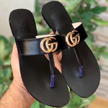 Gucci Leather Crafted Sandals