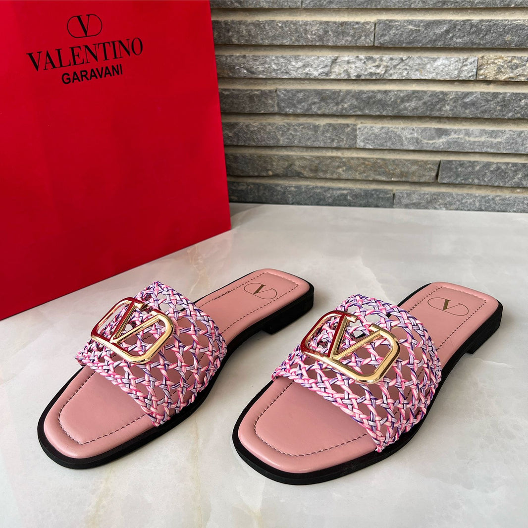 Valentino Net Knitted Sandals