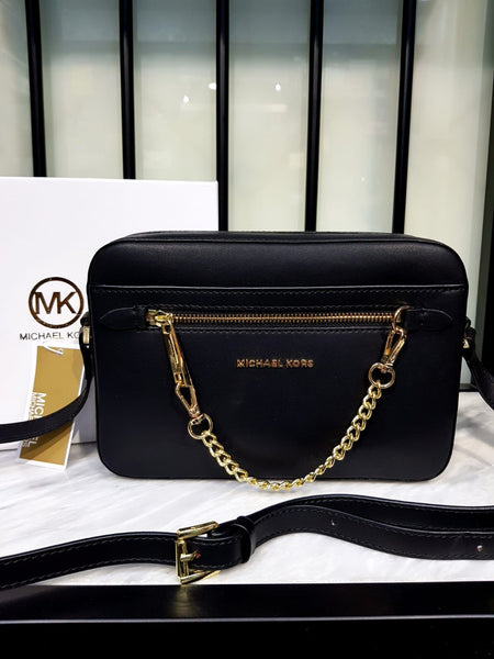 Michael Kors Jet Set Large Logo Crossbody Bag