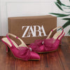 Zara Bow Verna Heels