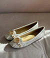 Mk Helm White Pumps