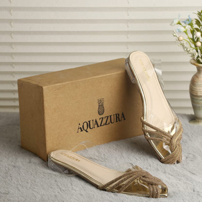 Aquazurra Festive Slip Ons