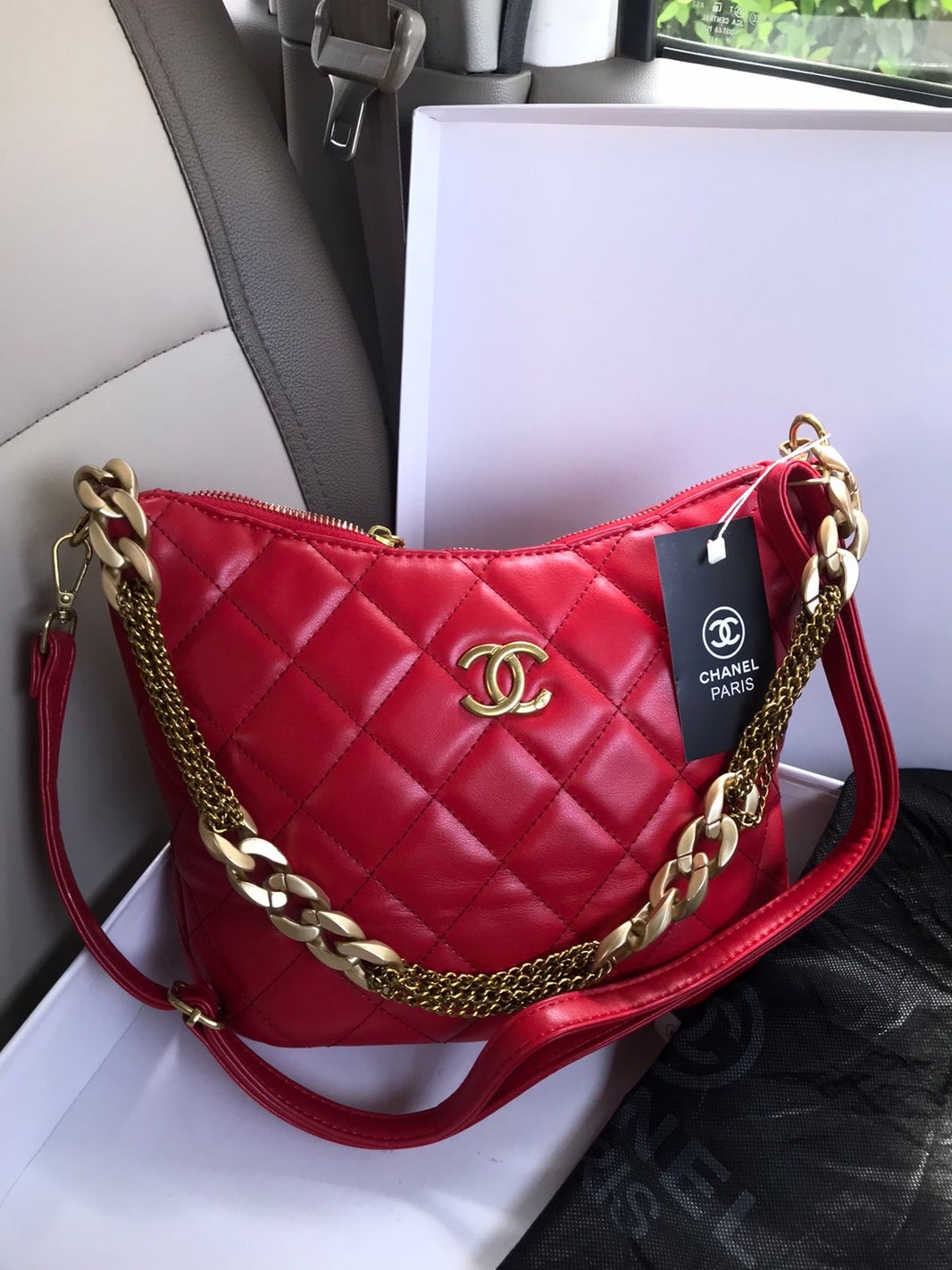 Chanel Quilted C MM Bag
