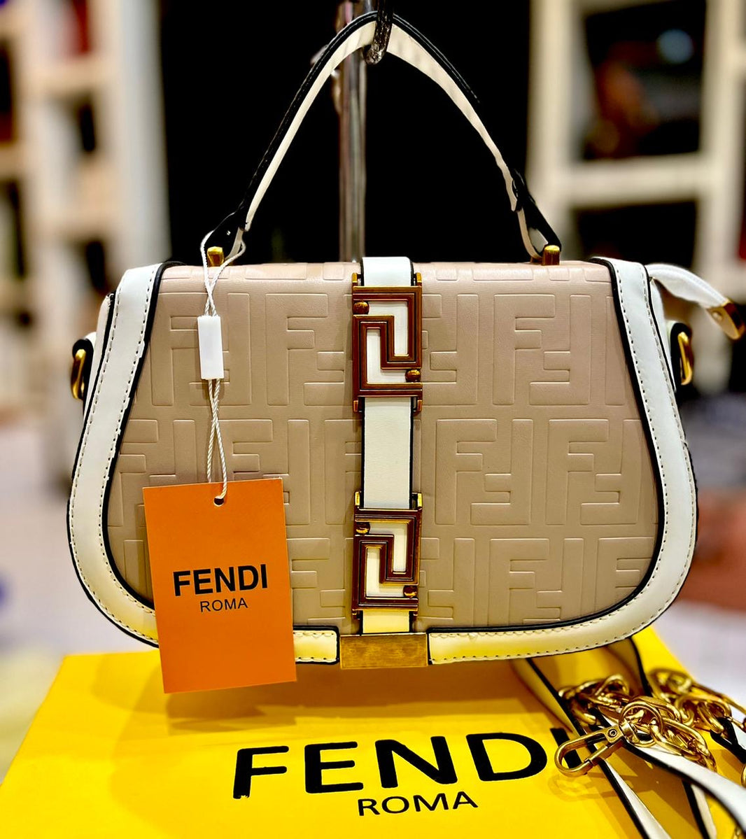Fendi Embossed Crossbody
