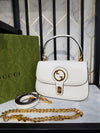 Gucci Small Top Handle Leather Bag
