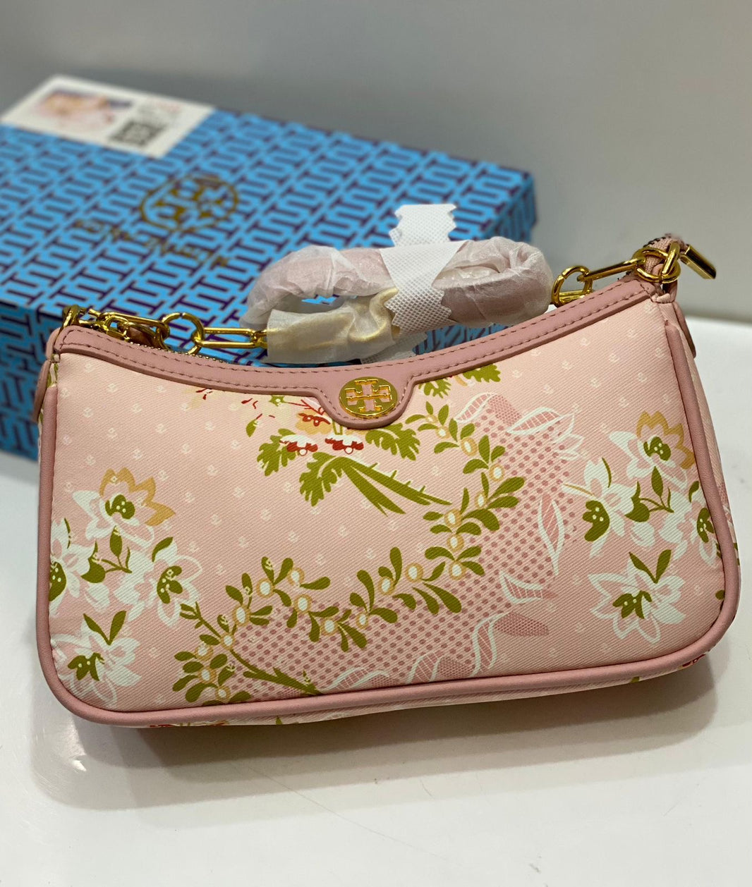 Tory Burch T Monogram Jacquard Shoulder Bag