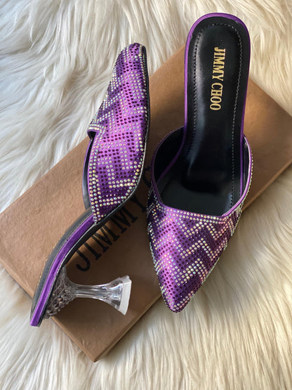 Jimmy Choo Duo Stone Heels