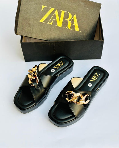 Zara Cross Wedges