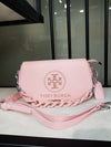 Tory Burch Flap Cowhide Leather Bag