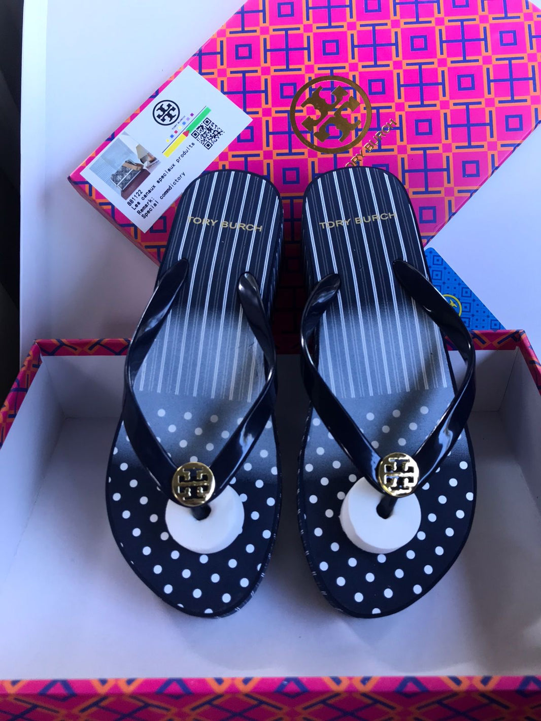 Tory Burch Polka Wedges