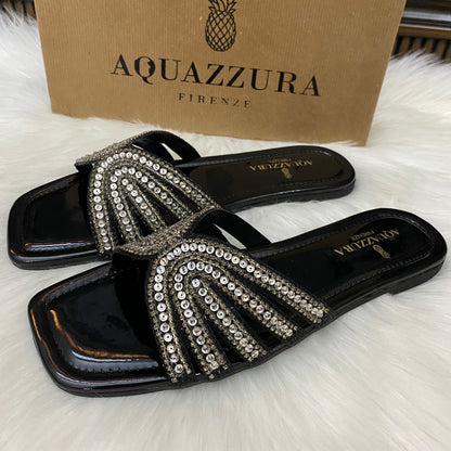 Aquazarra Embroided Sandals