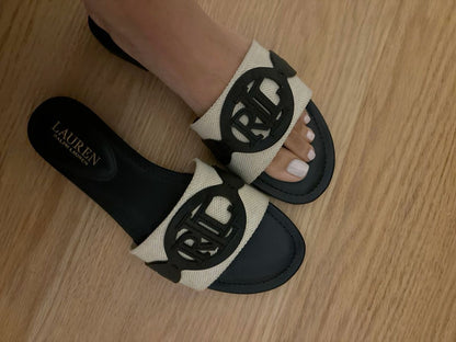 Ralph Lauren Leather Crafted Sandals