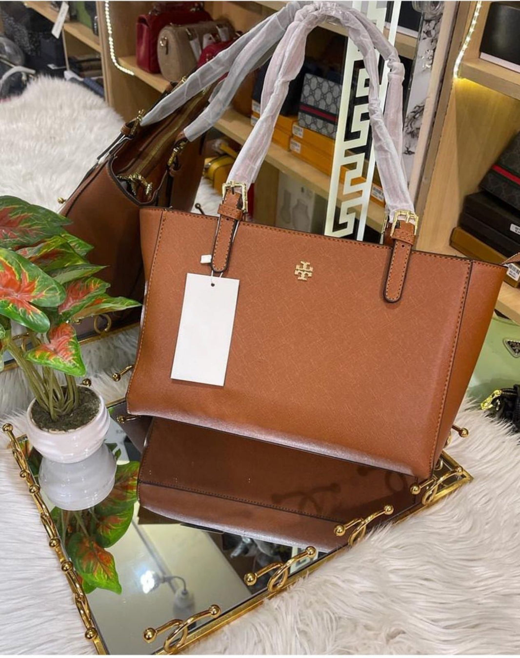 Tory Burch Kira Chevron Tote