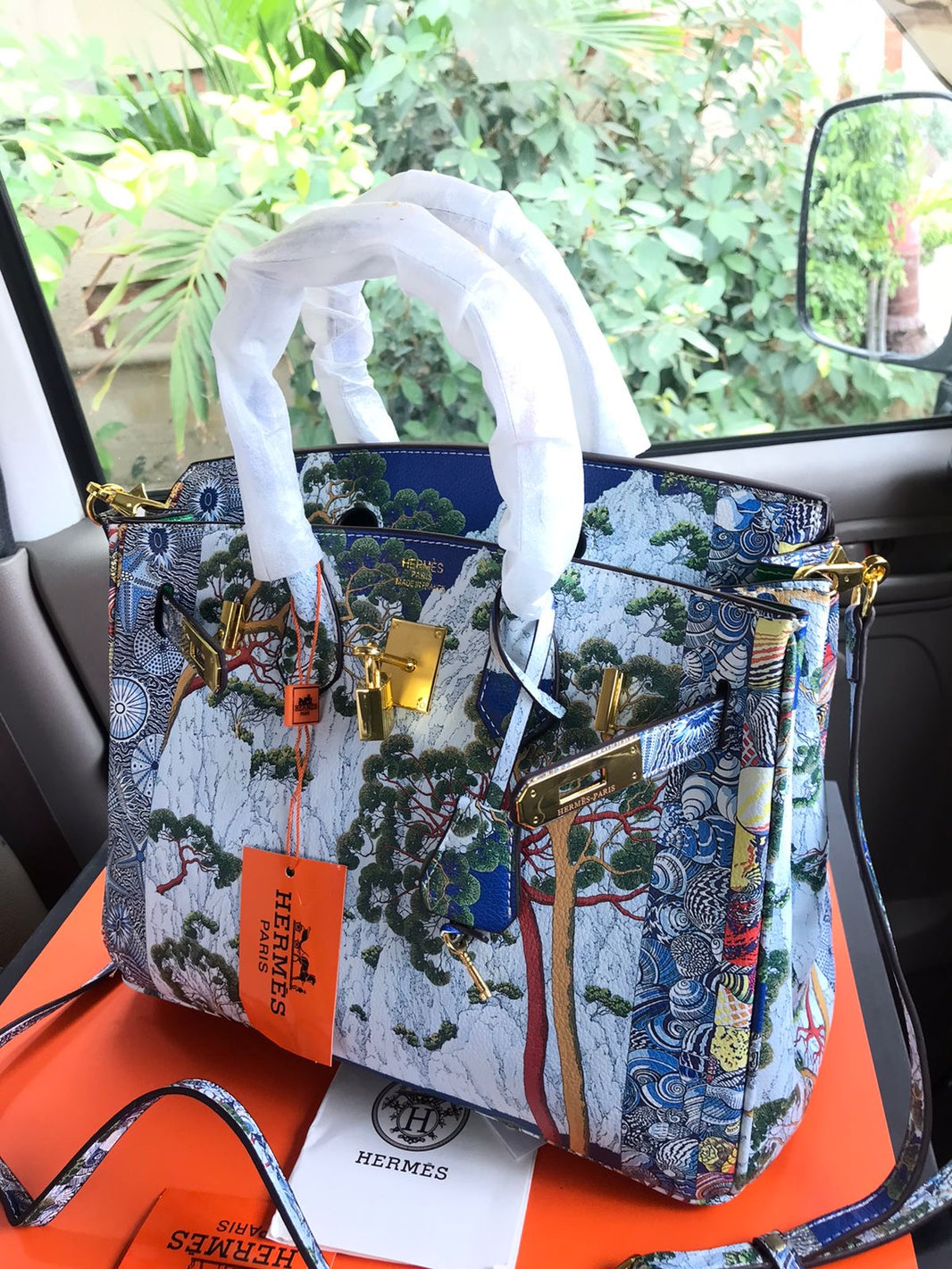 Hermes Berkin Printed 5.5